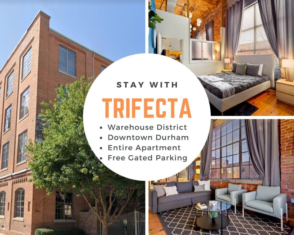 Appartement Trifecta Historic Brick 2Br Getaway Superhost à Durham Extérieur photo