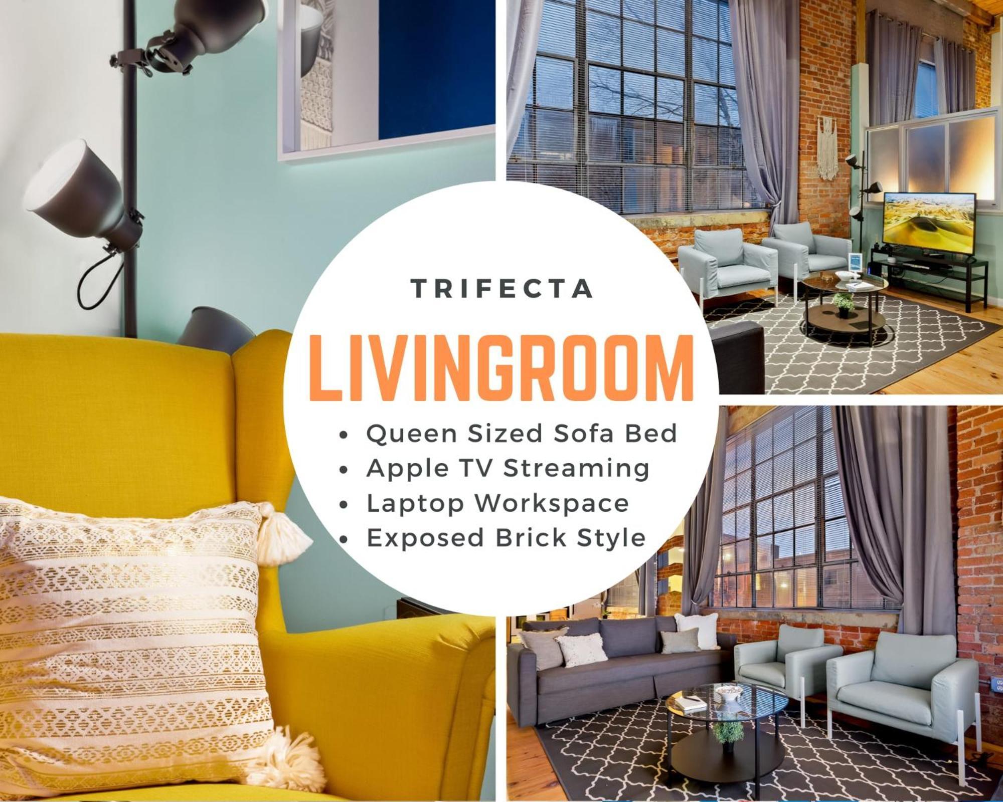 Appartement Trifecta Historic Brick 2Br Getaway Superhost à Durham Extérieur photo