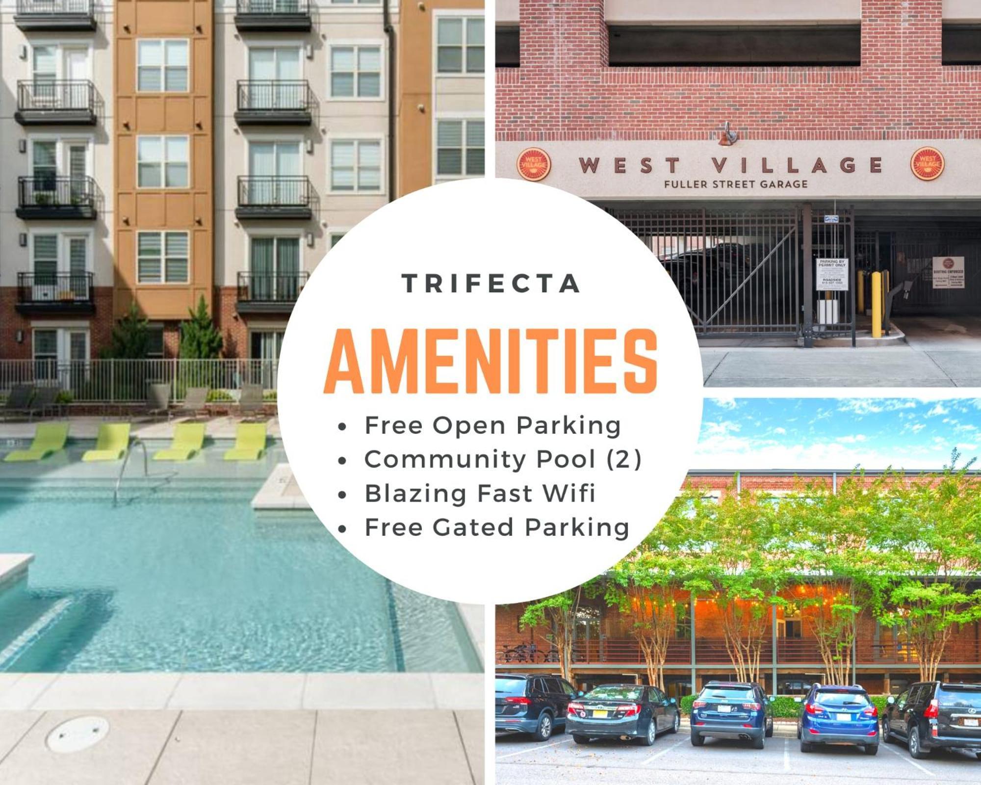Appartement Trifecta Historic Brick 2Br Getaway Superhost à Durham Extérieur photo
